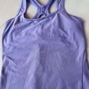 Nike purple athletic top